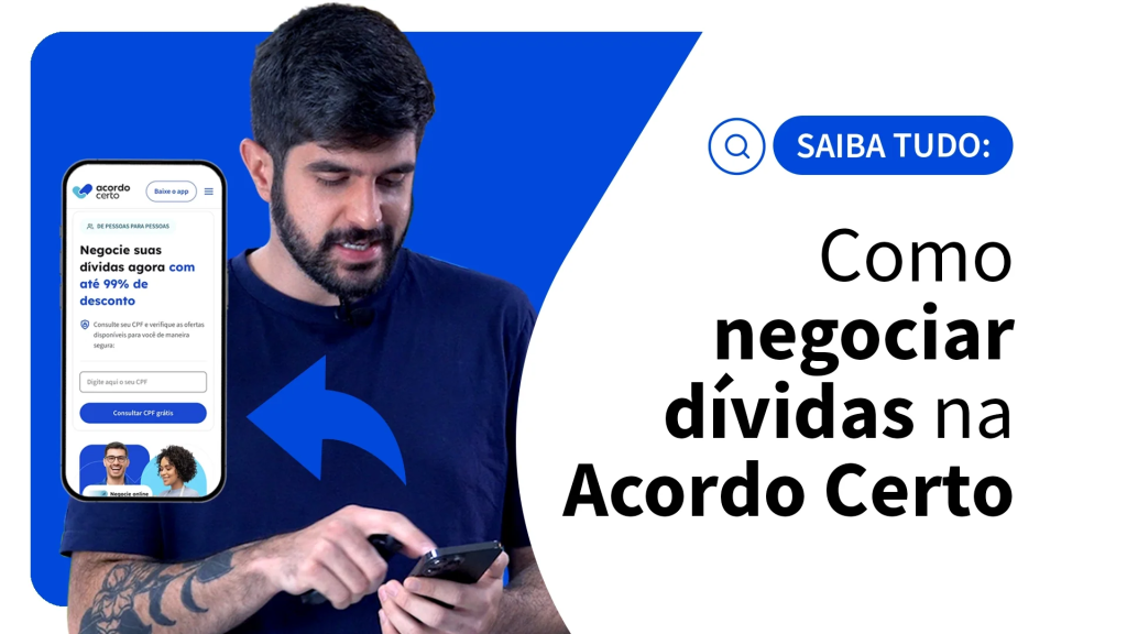 Negociar Dívida app